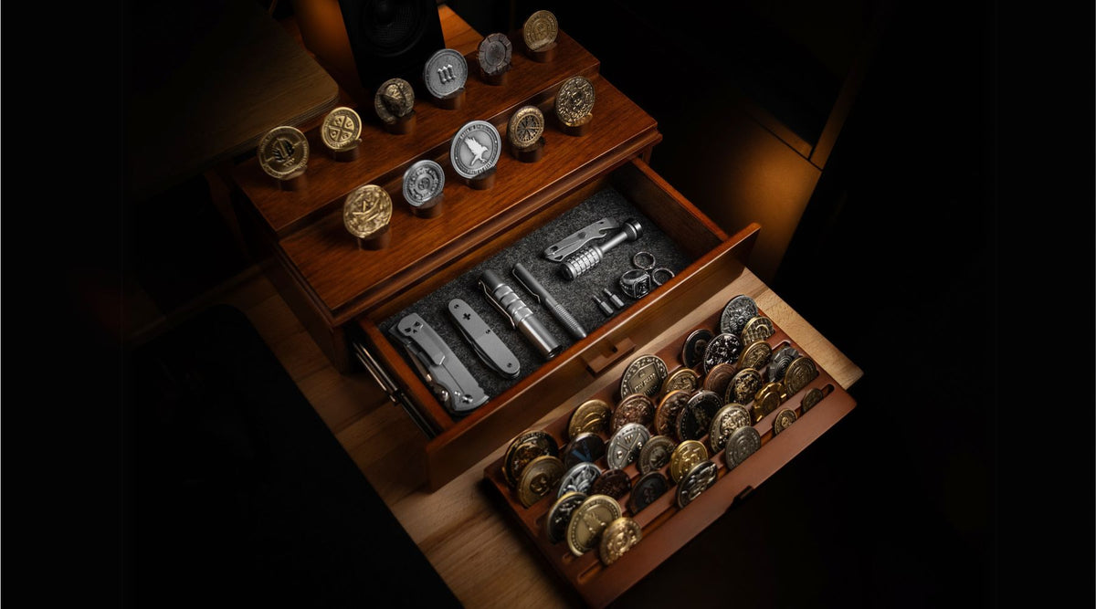 Military Challenge Coin Holders