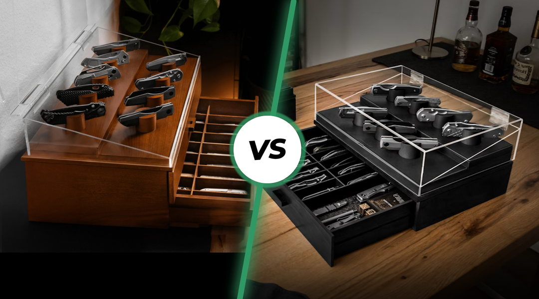 Armada Vs Armory Pro Knife Display Case