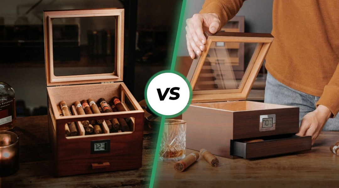 Holme & Hadfield vs Case Elegance cigar humidors