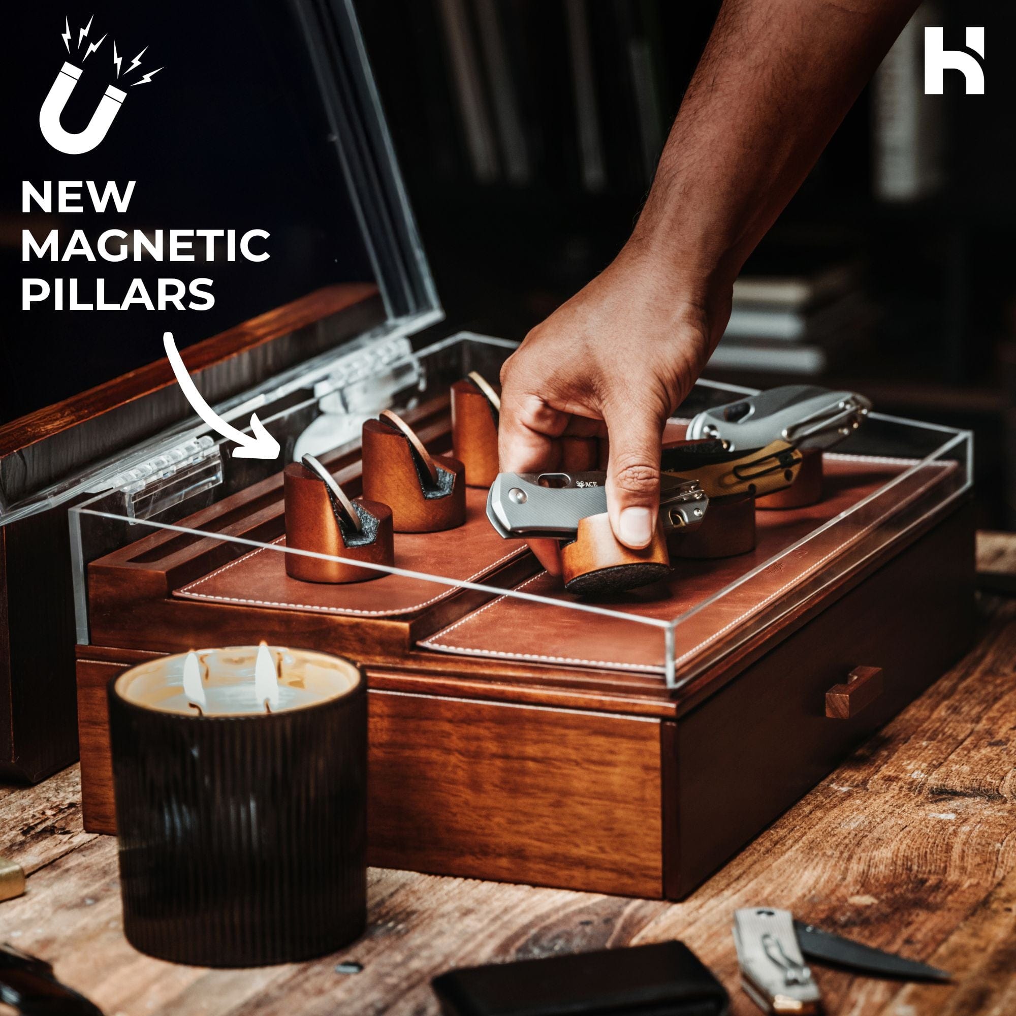Holme & Hadfield GiantMouse x Holme & Hadfield Knife Case