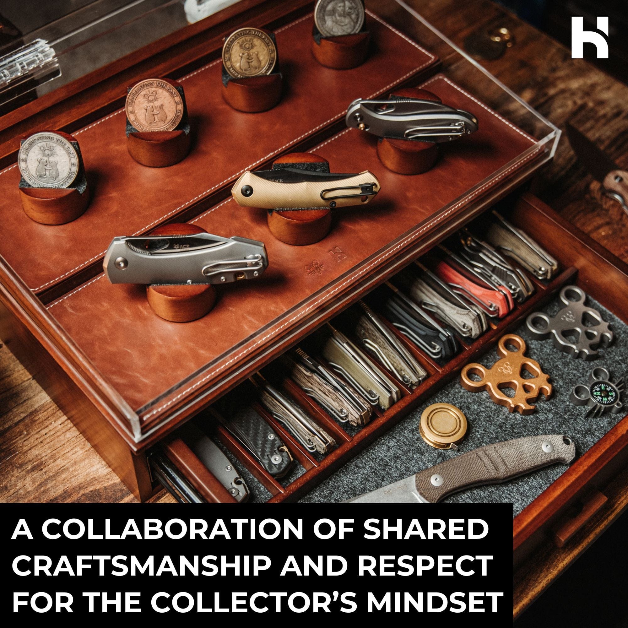 Holme & Hadfield GiantMouse x Holme & Hadfield Knife Case