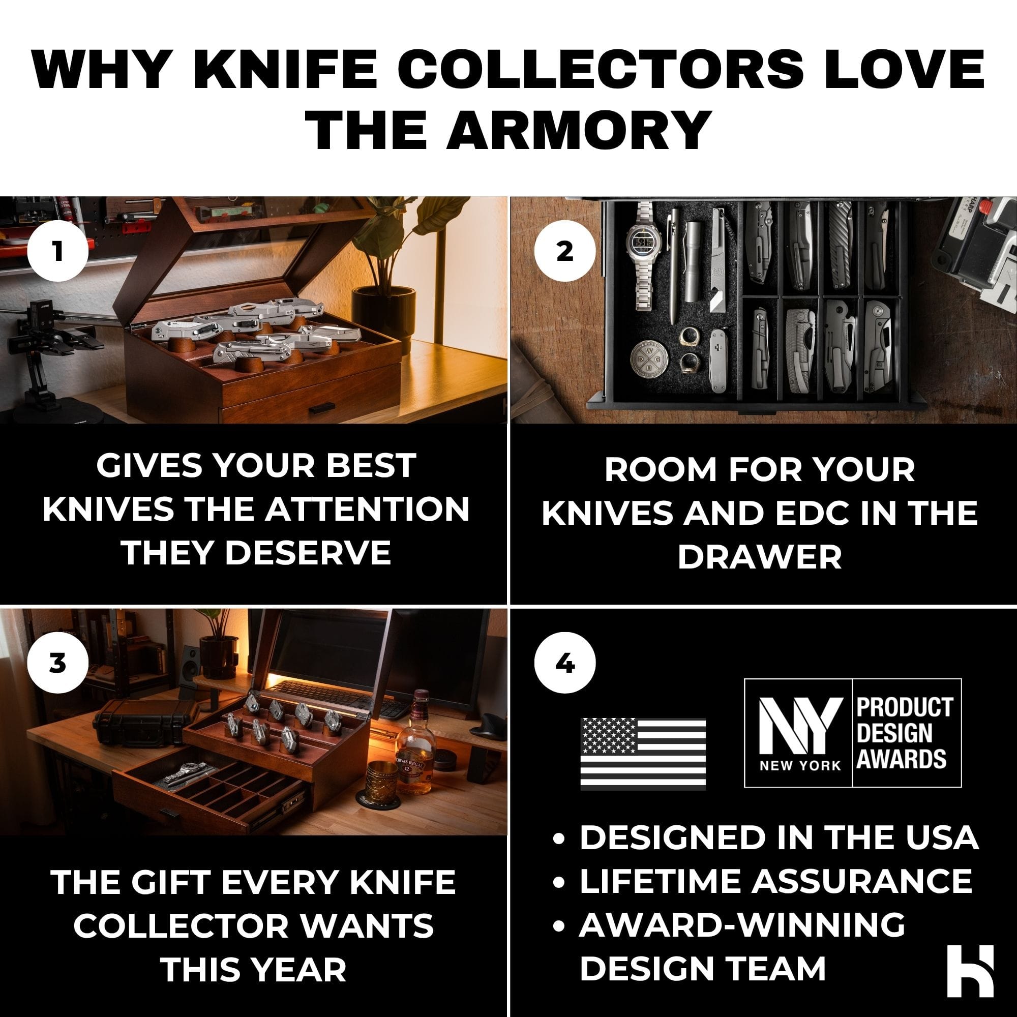 Holme & Hadfield Knife Case The Armory