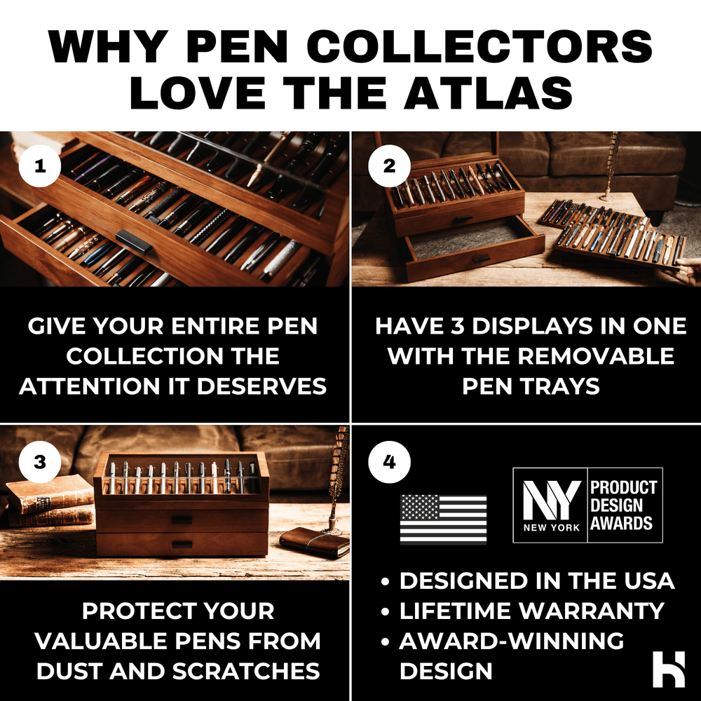 Holme & Hadfield Pen Case The Atlas