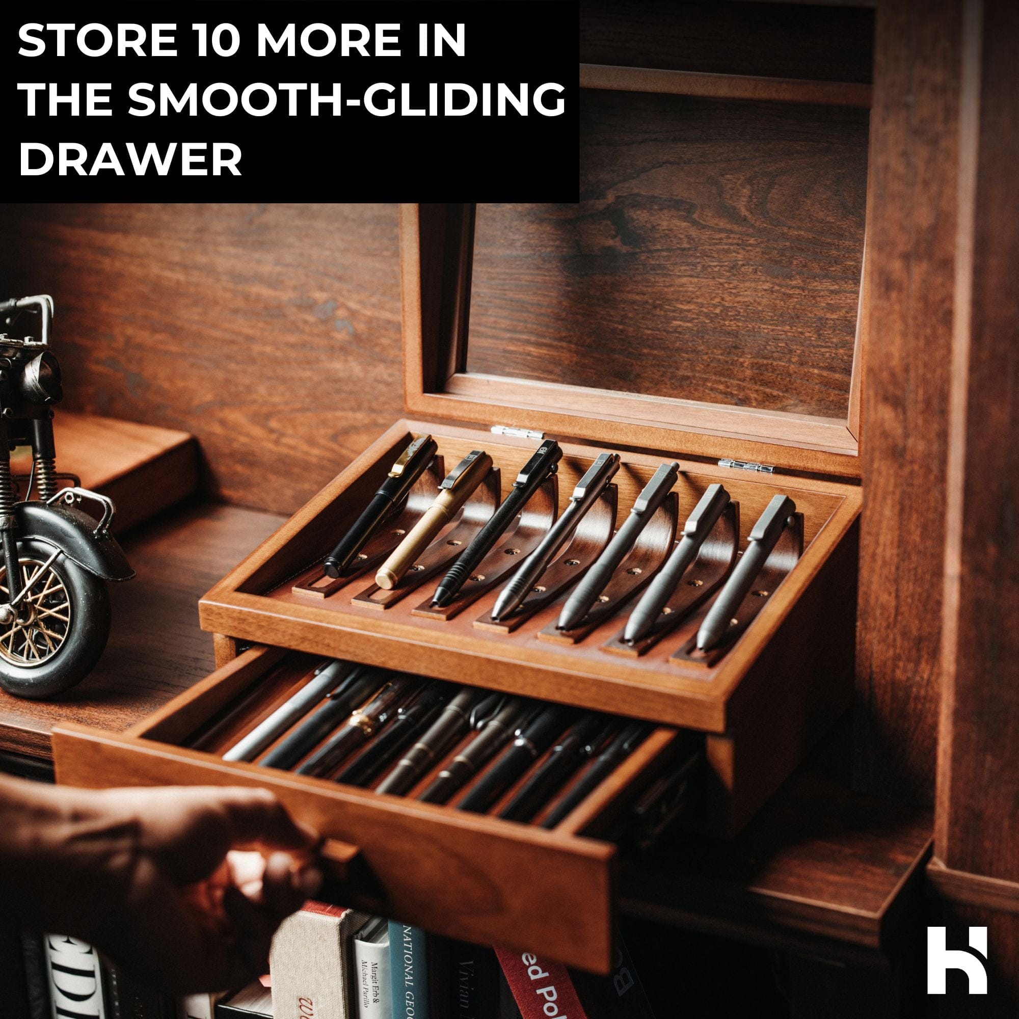 Holme & Hadfield Pen Case The Pen Deck