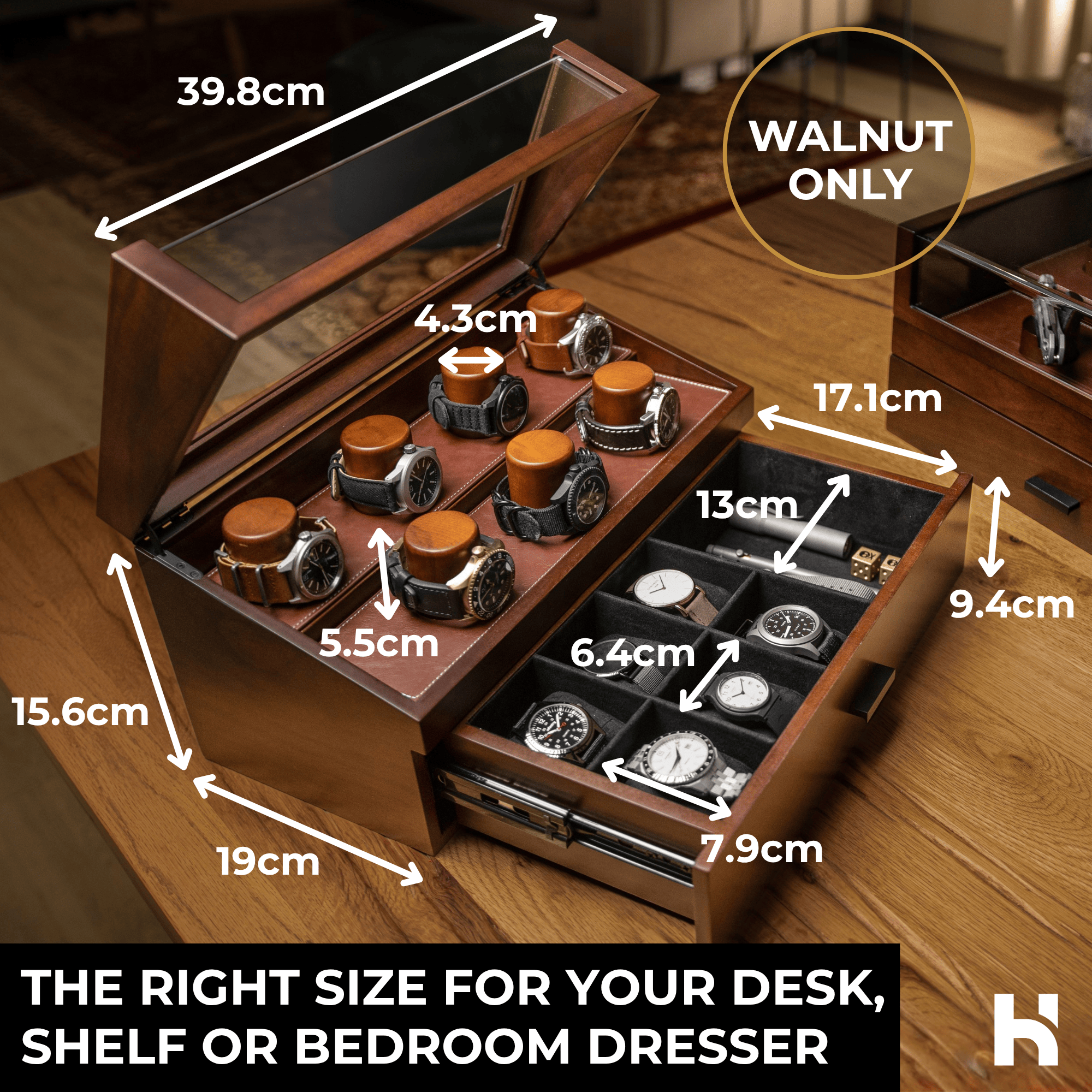 Holme & Hadfield Watch Case The Collector