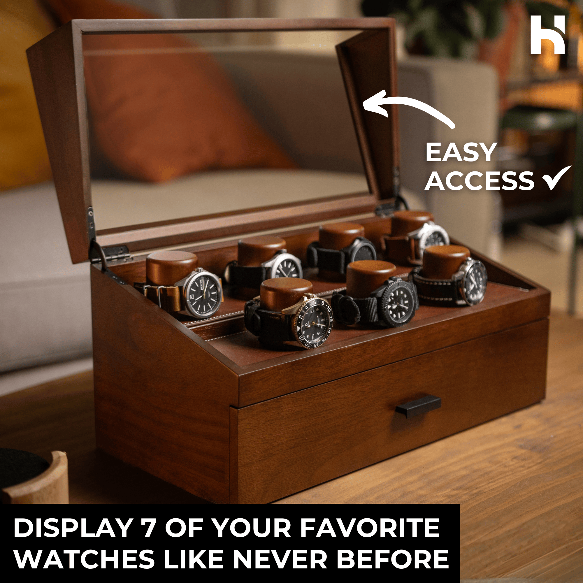 Holme & Hadfield Watch Case The Collector