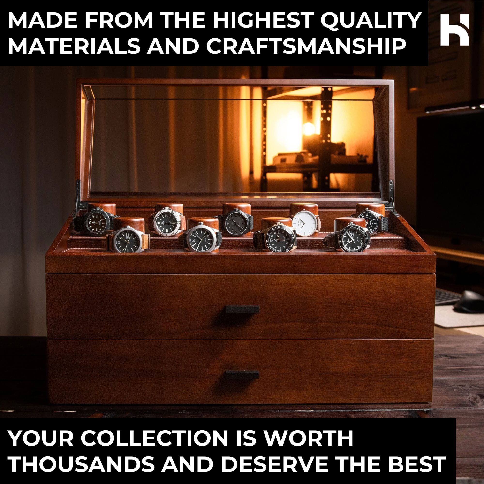 Holme & Hadfield Watch Case The Legacy