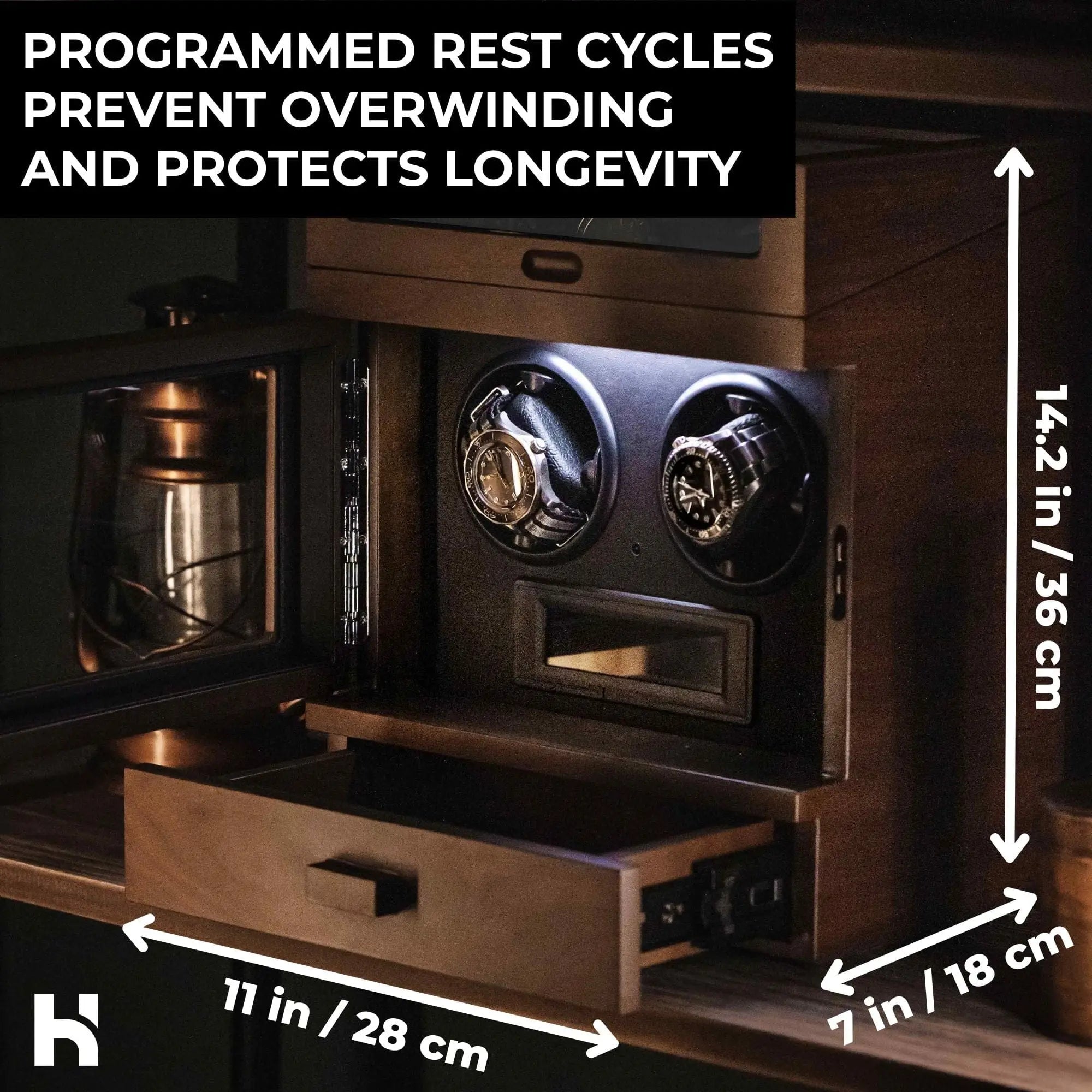 Holme & Hadfield Watch Winder The Winder